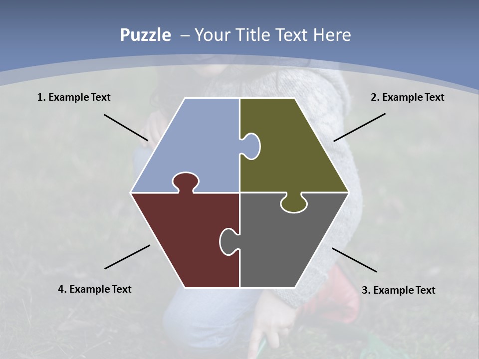 Farm Child Spring PowerPoint Template