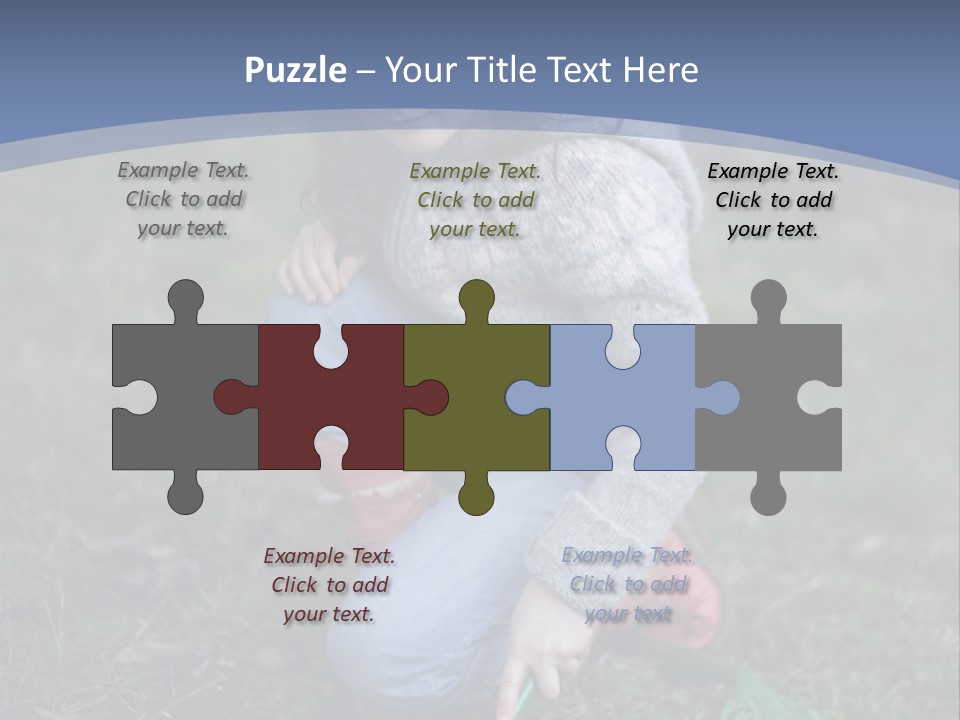 Farm Child Spring PowerPoint Template