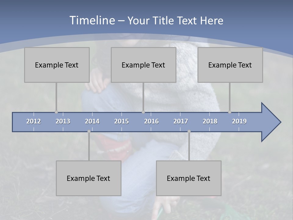 Farm Child Spring PowerPoint Template