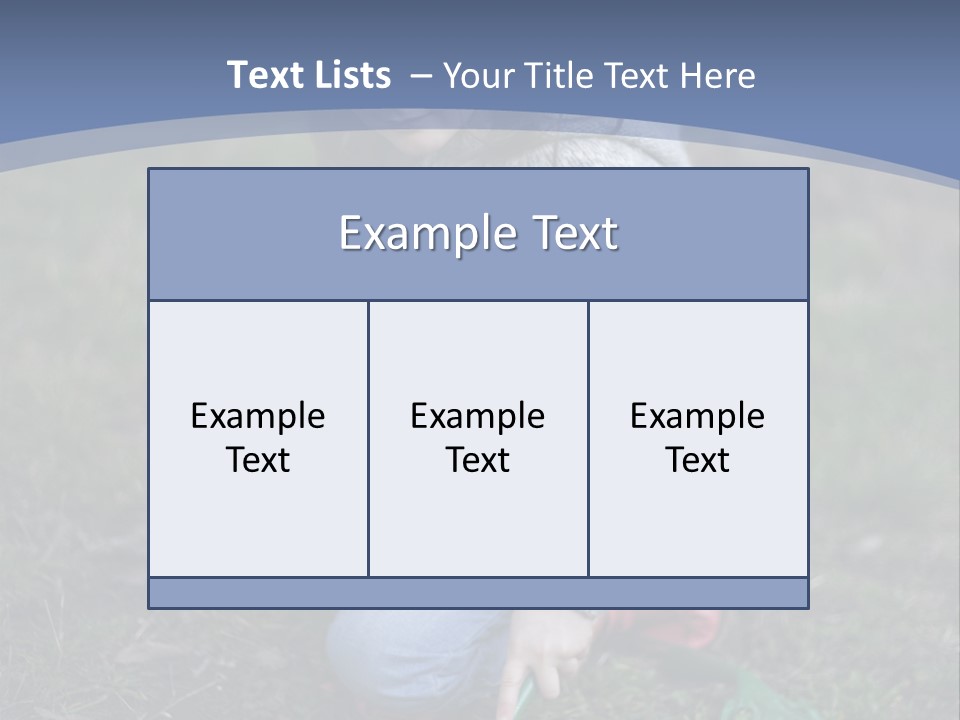 Farm Child Spring PowerPoint Template