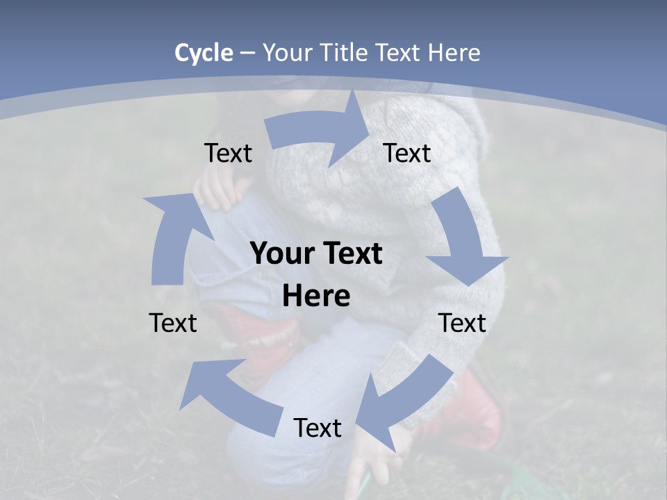 Farm Child Spring PowerPoint Template