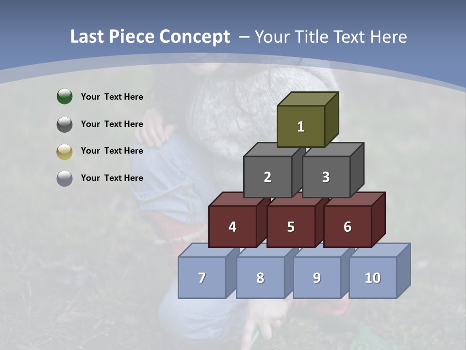 Farm Child Spring PowerPoint Template