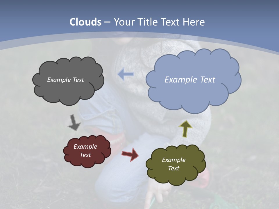 Farm Child Spring PowerPoint Template
