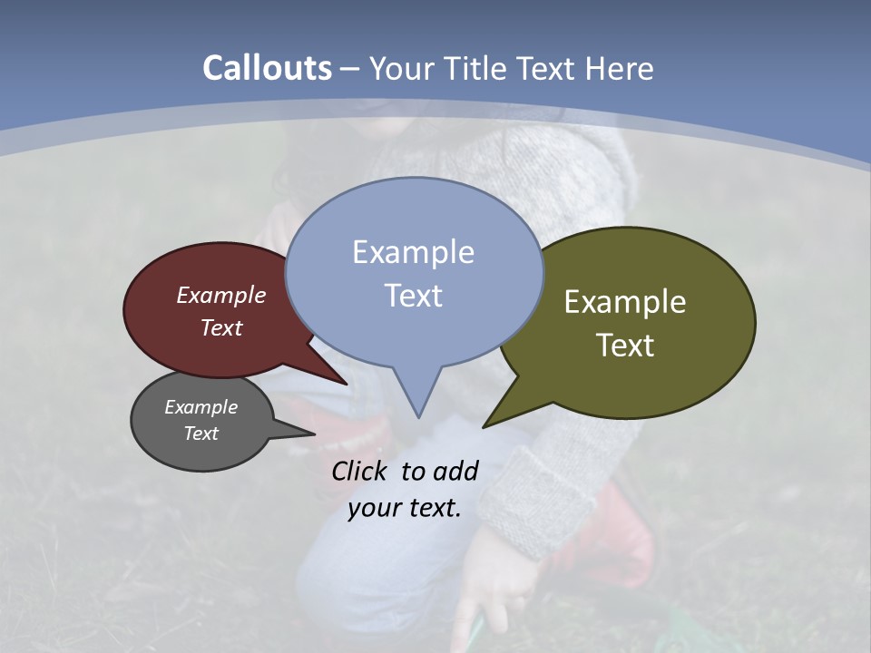 Farm Child Spring PowerPoint Template