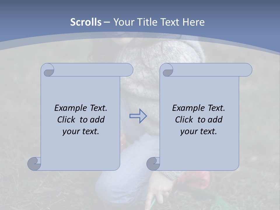 Farm Child Spring PowerPoint Template