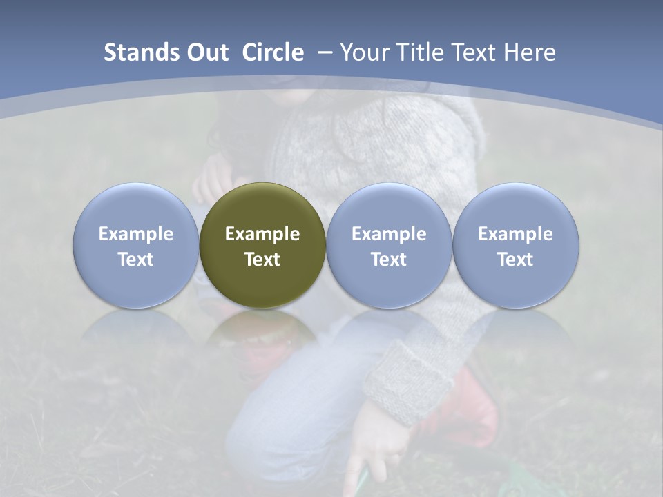 Farm Child Spring PowerPoint Template