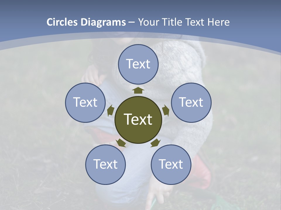 Farm Child Spring PowerPoint Template