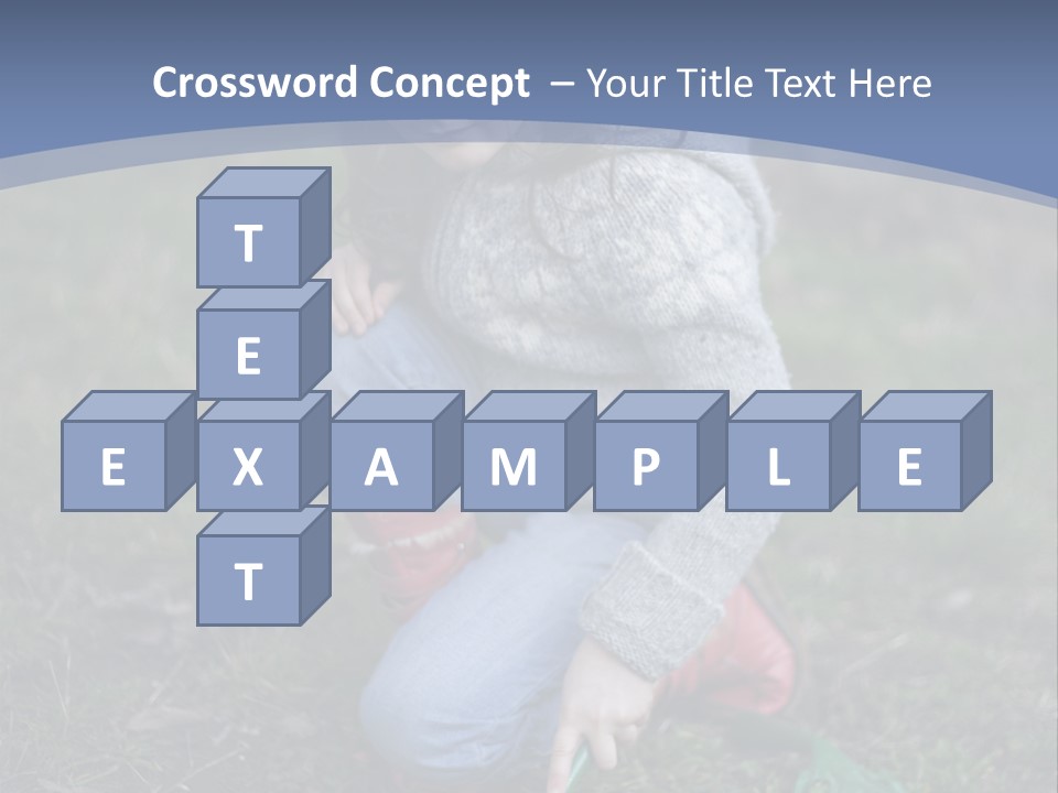 Farm Child Spring PowerPoint Template