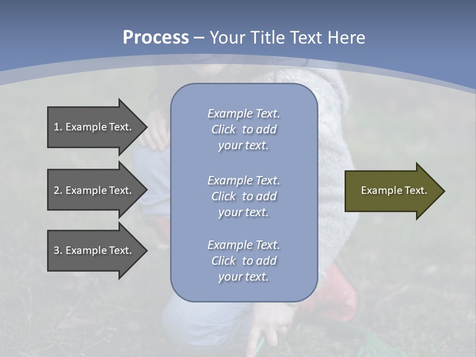 Farm Child Spring PowerPoint Template