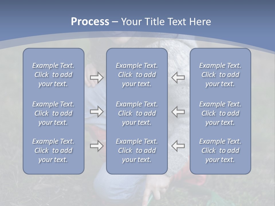 Farm Child Spring PowerPoint Template