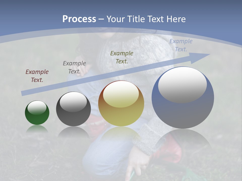 Farm Child Spring PowerPoint Template