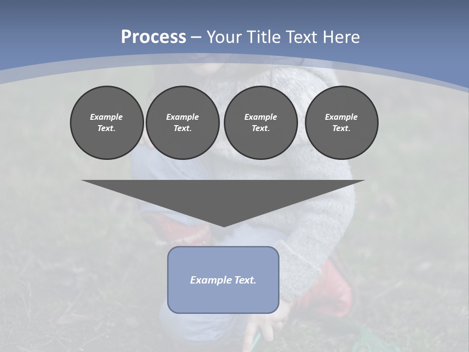 Farm Child Spring PowerPoint Template