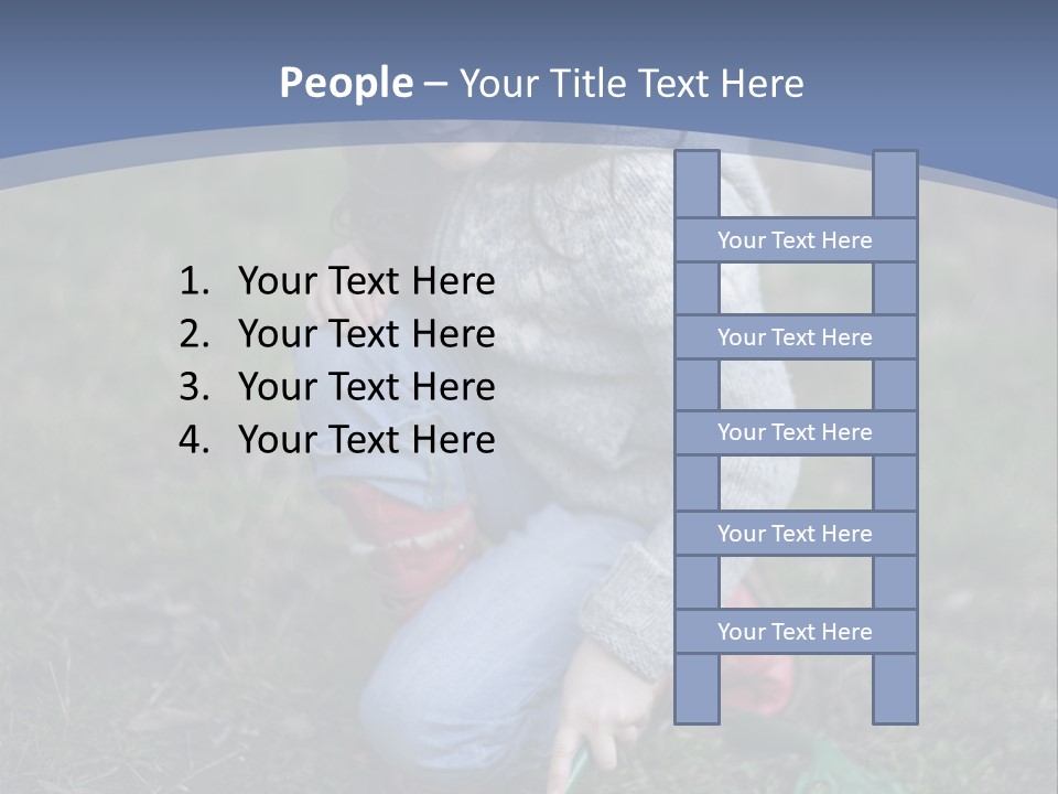 Farm Child Spring PowerPoint Template