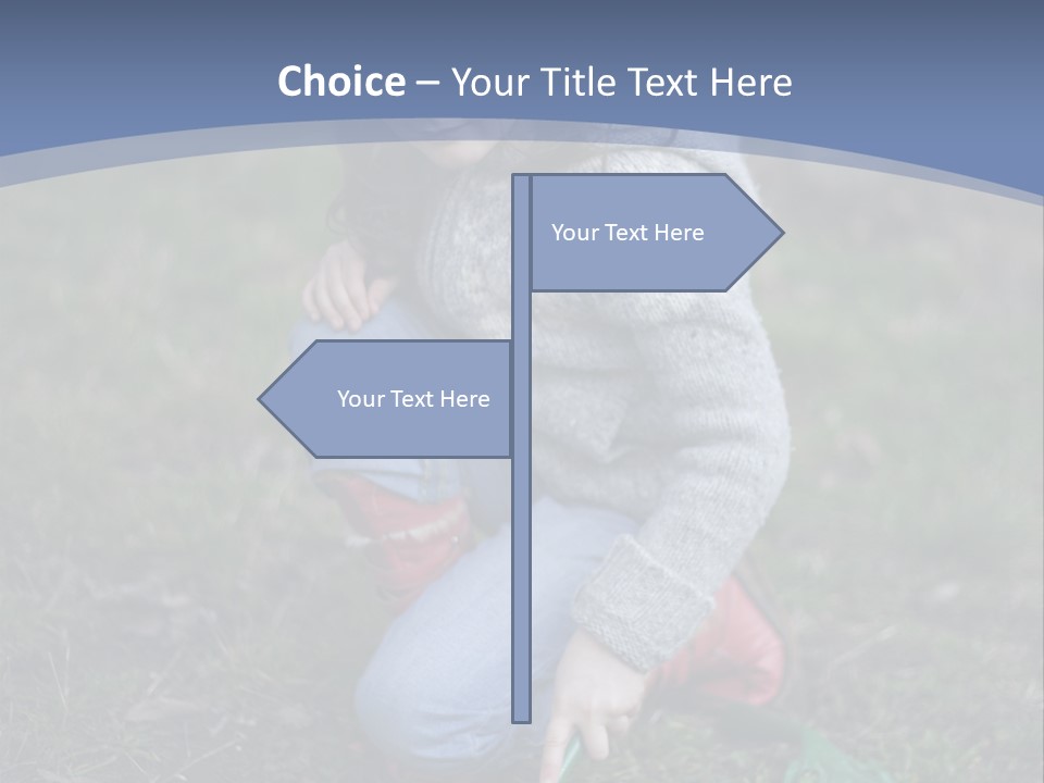 Farm Child Spring PowerPoint Template