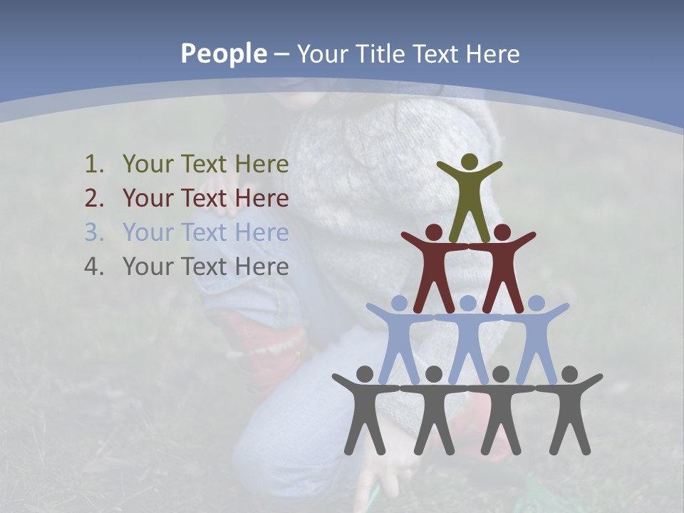 Farm Child Spring PowerPoint Template