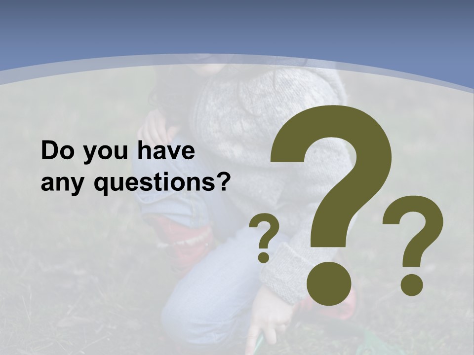 Farm Child Spring PowerPoint Template