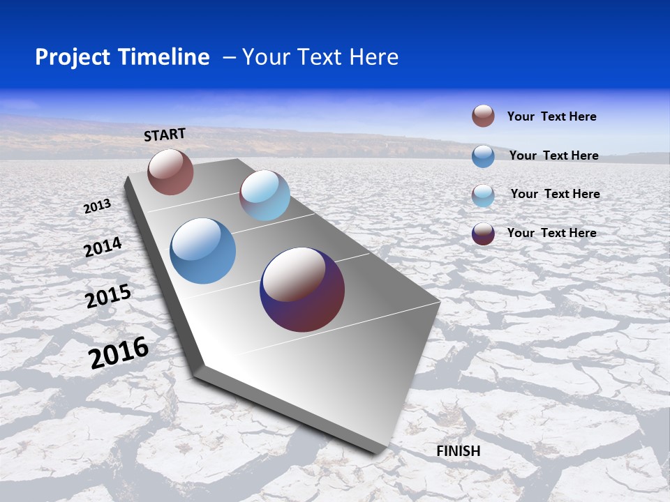 Dangerous Murray Global Warming PowerPoint Template