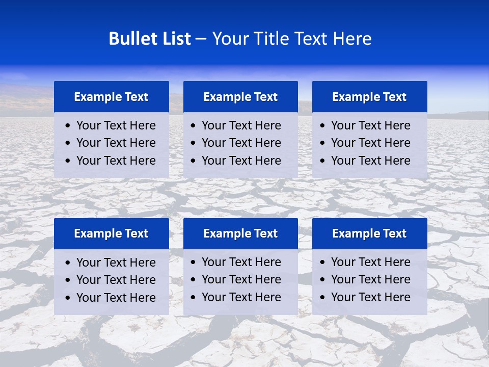 Dangerous Murray Global Warming PowerPoint Template