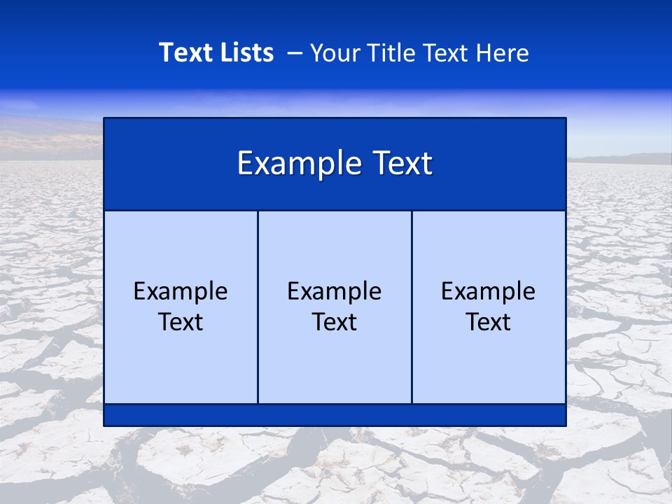 Dangerous Murray Global Warming PowerPoint Template