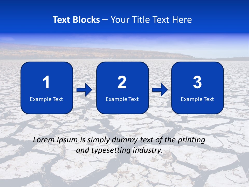 Dangerous Murray Global Warming PowerPoint Template