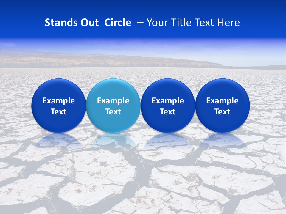 Dangerous Murray Global Warming PowerPoint Template