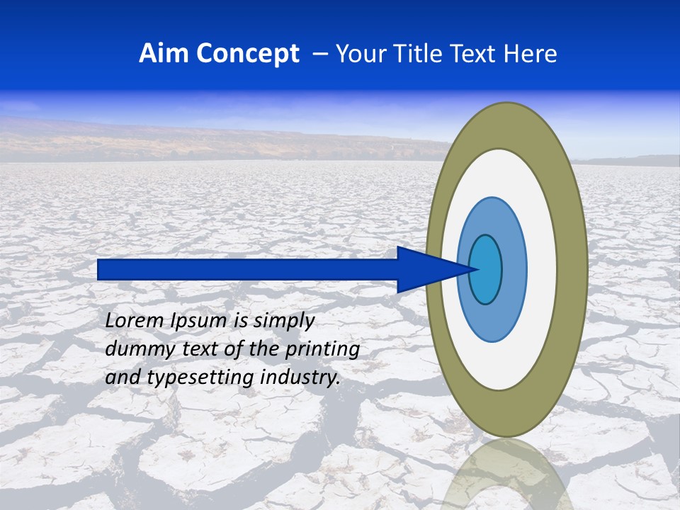 Dangerous Murray Global Warming PowerPoint Template