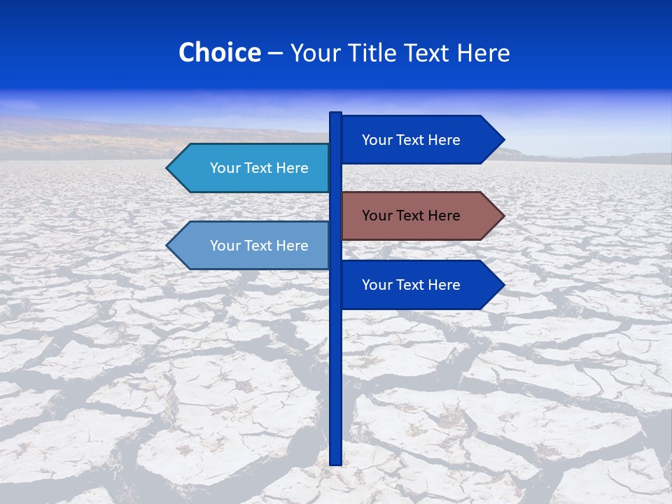 Dangerous Murray Global Warming PowerPoint Template