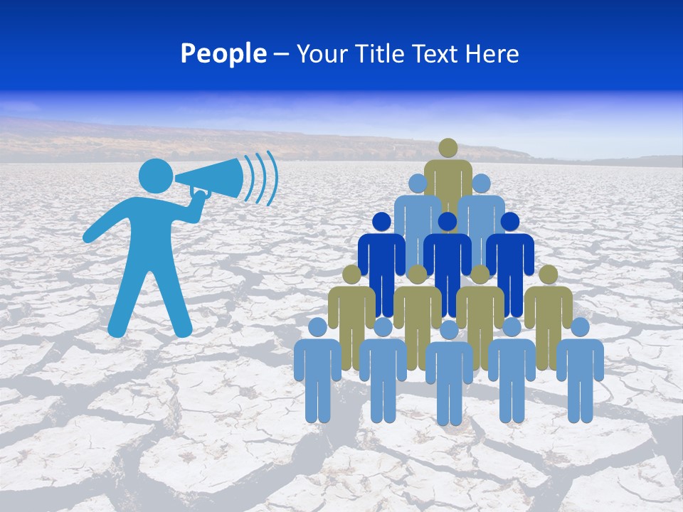 Dangerous Murray Global Warming PowerPoint Template