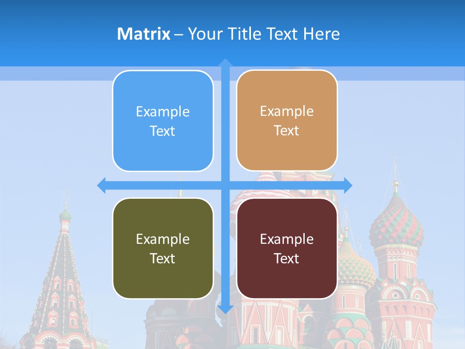 European Building Cross PowerPoint Template