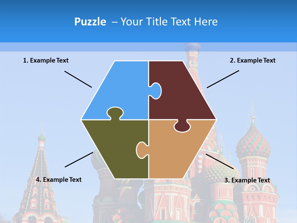 European Building Cross PowerPoint Template