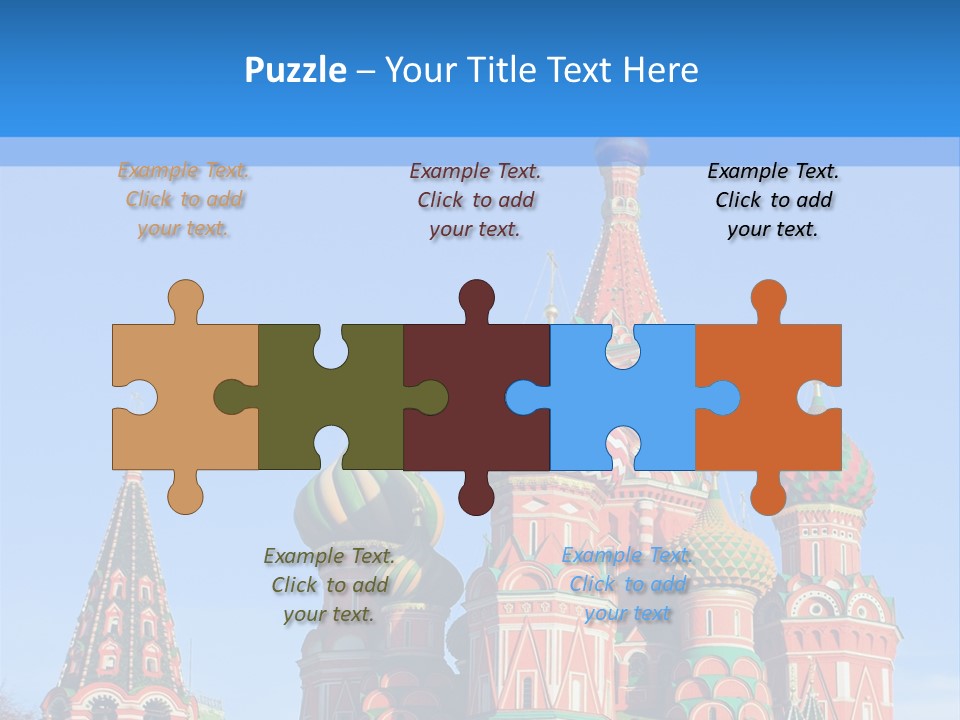 European Building Cross PowerPoint Template