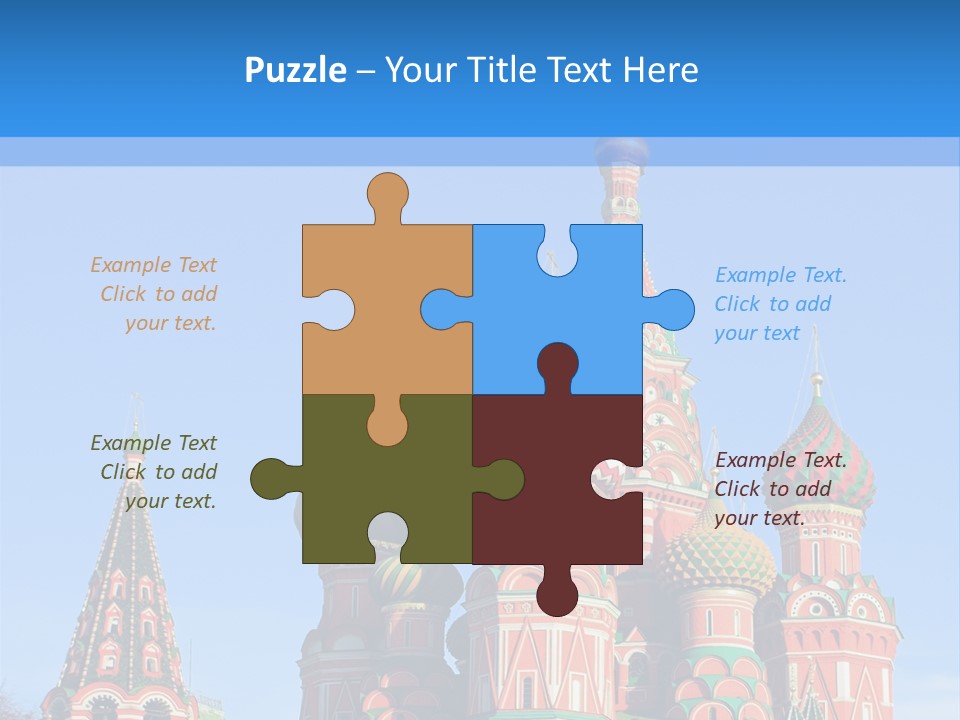 European Building Cross PowerPoint Template