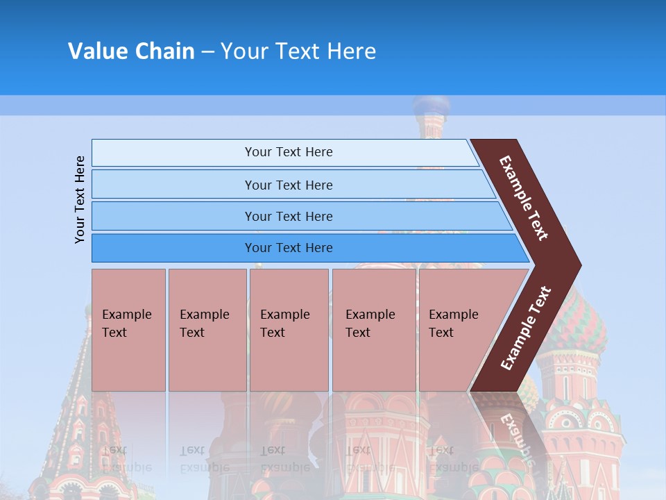 European Building Cross PowerPoint Template