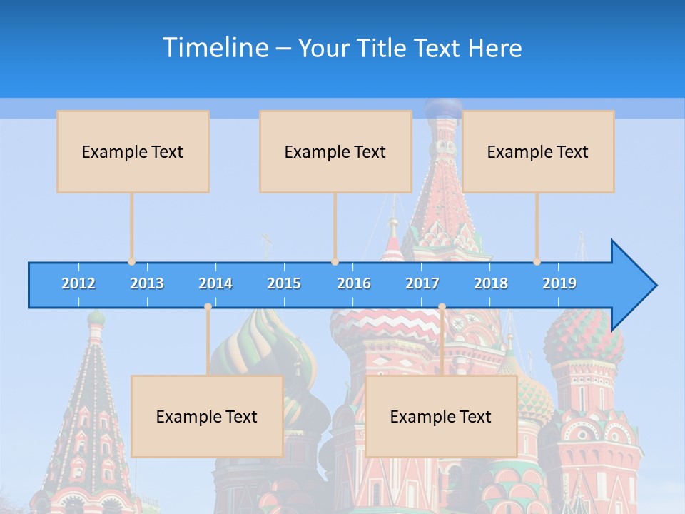 European Building Cross PowerPoint Template