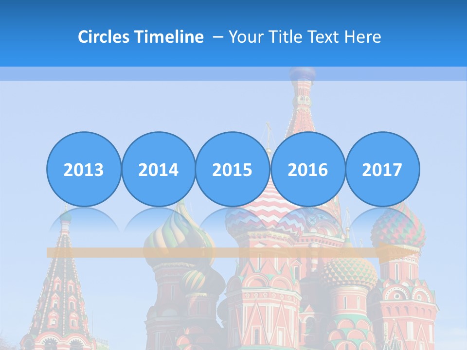 European Building Cross PowerPoint Template
