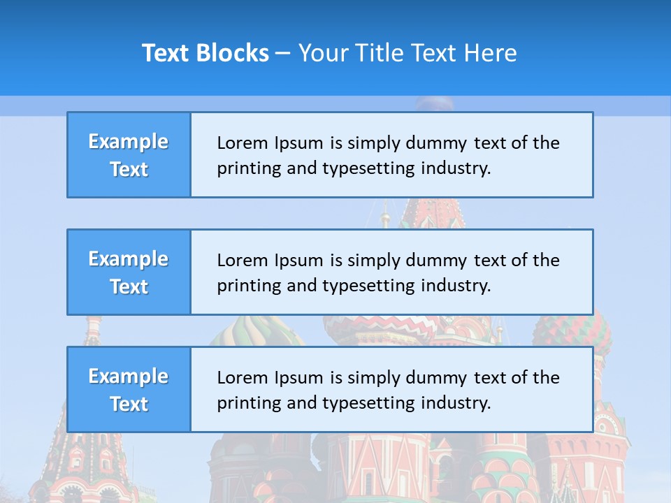 European Building Cross PowerPoint Template