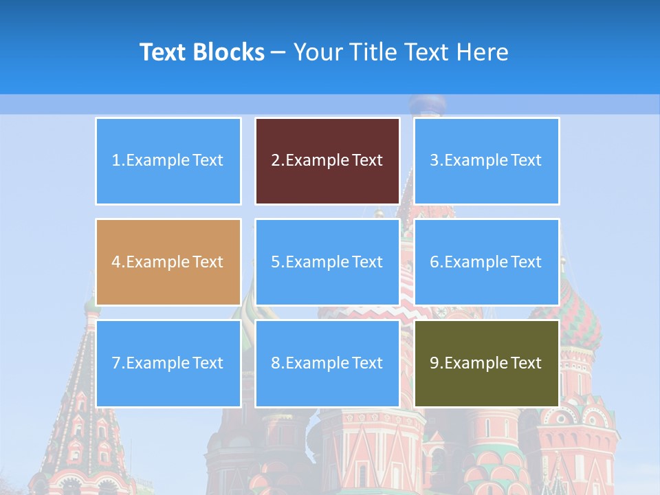 European Building Cross PowerPoint Template