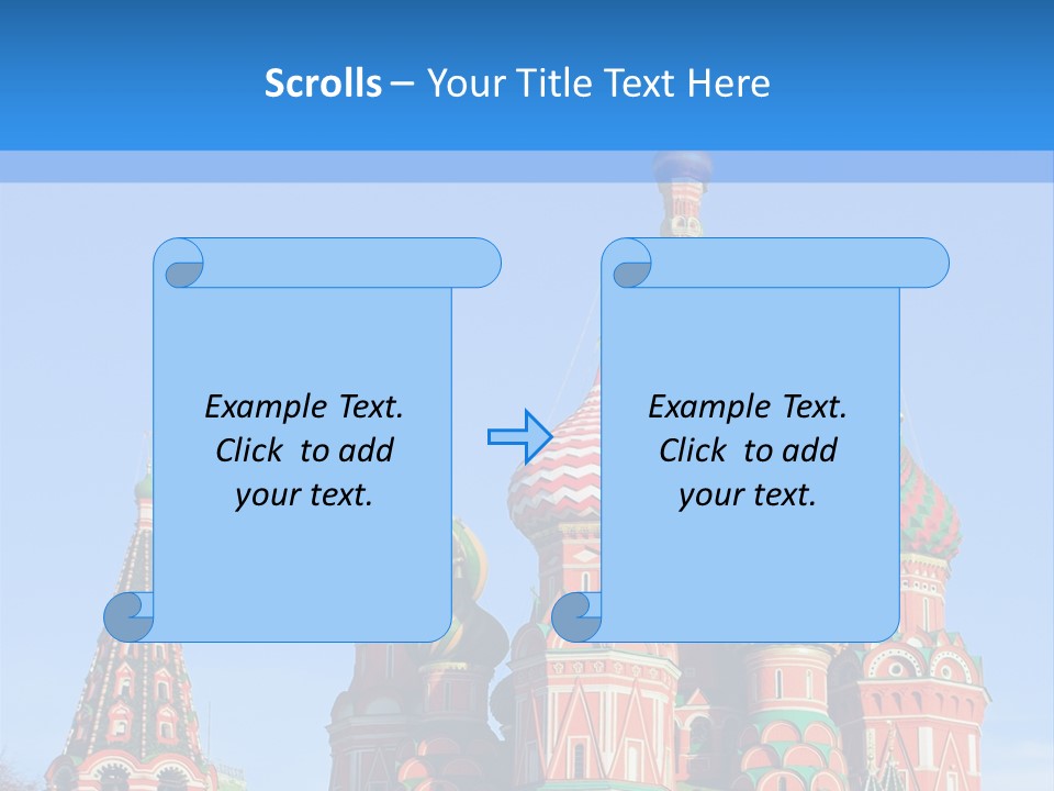 European Building Cross PowerPoint Template