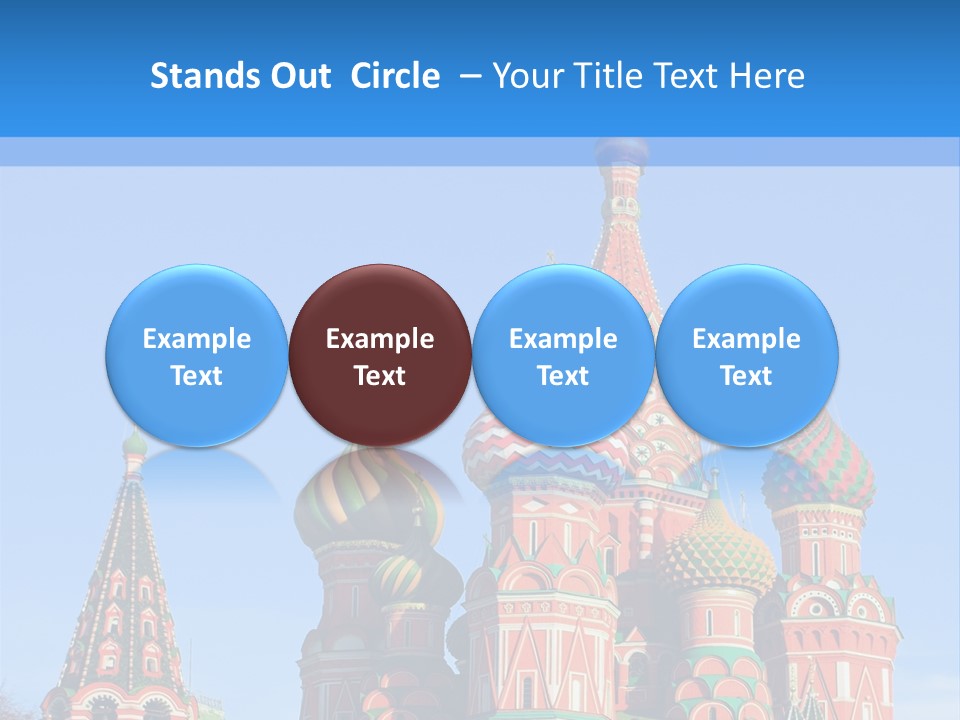 European Building Cross PowerPoint Template