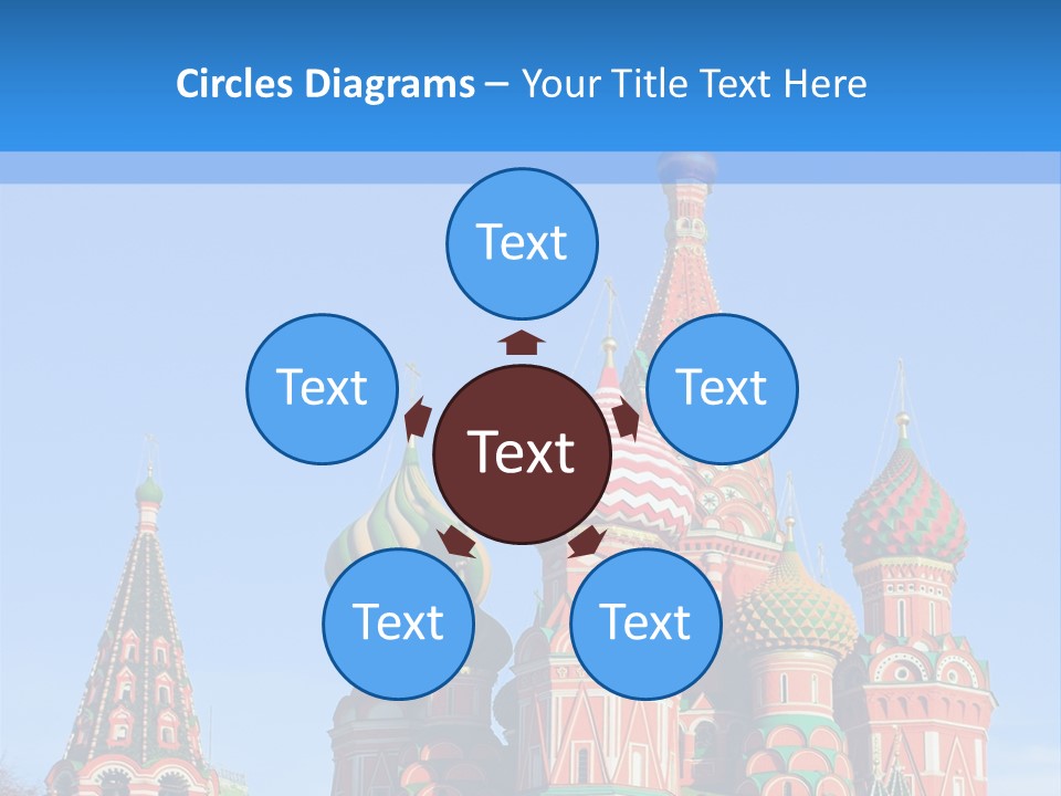 European Building Cross PowerPoint Template