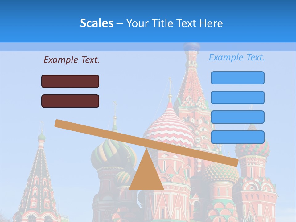 European Building Cross PowerPoint Template