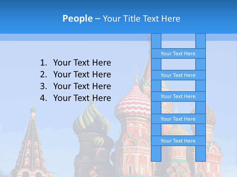 European Building Cross PowerPoint Template