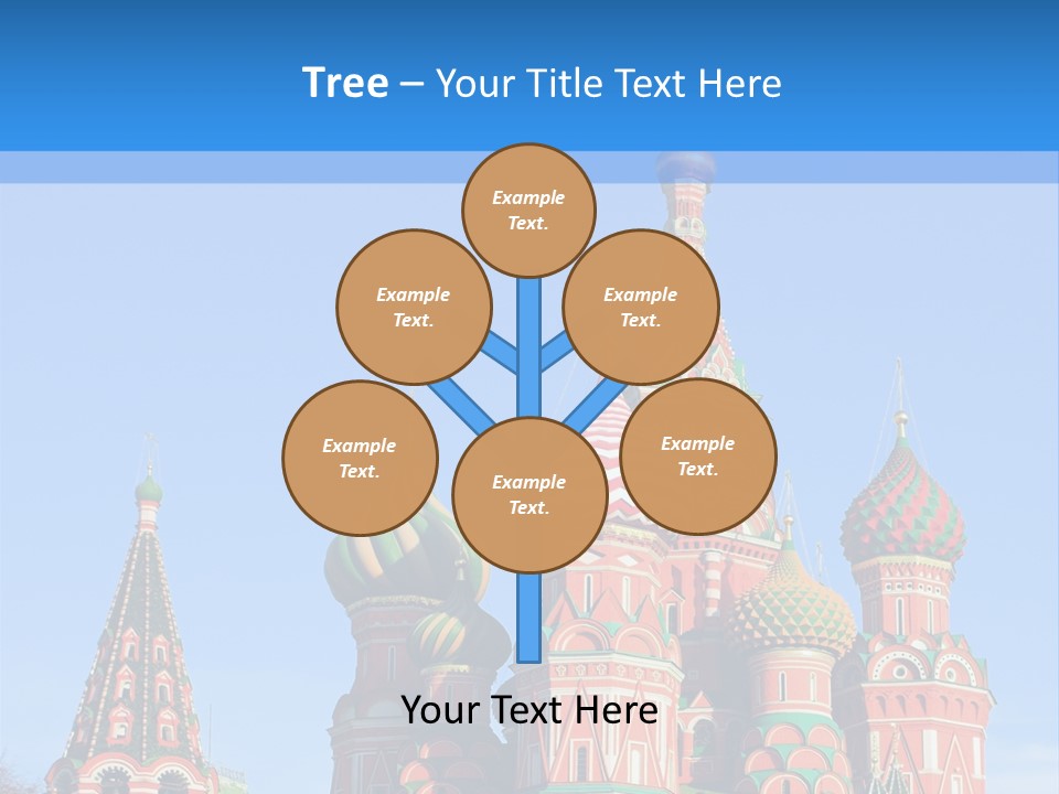 European Building Cross PowerPoint Template