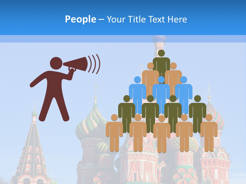 European Building Cross PowerPoint Template