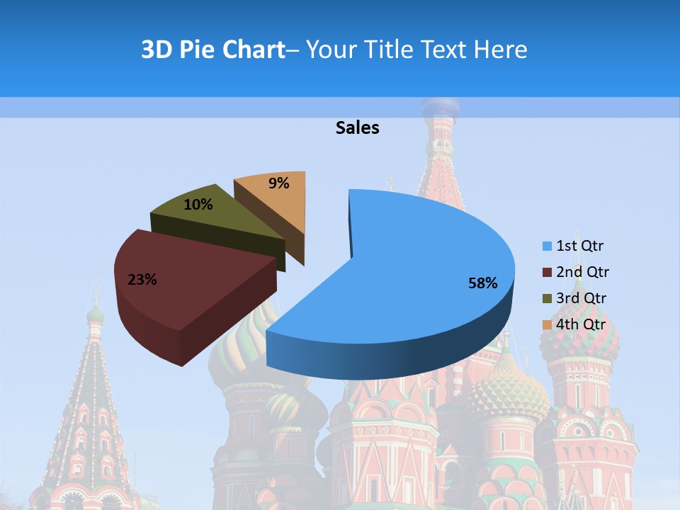 European Building Cross PowerPoint Template