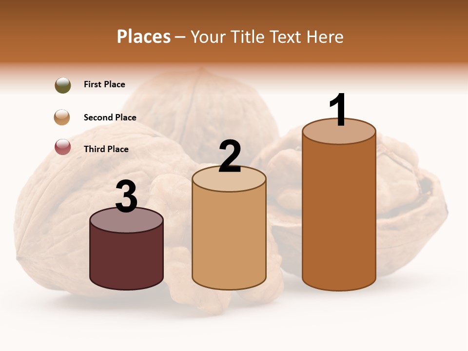 Nutty Seasonal Brain PowerPoint Template