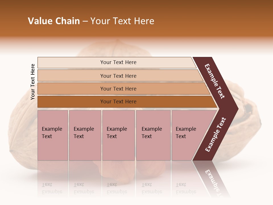 Nutty Seasonal Brain PowerPoint Template