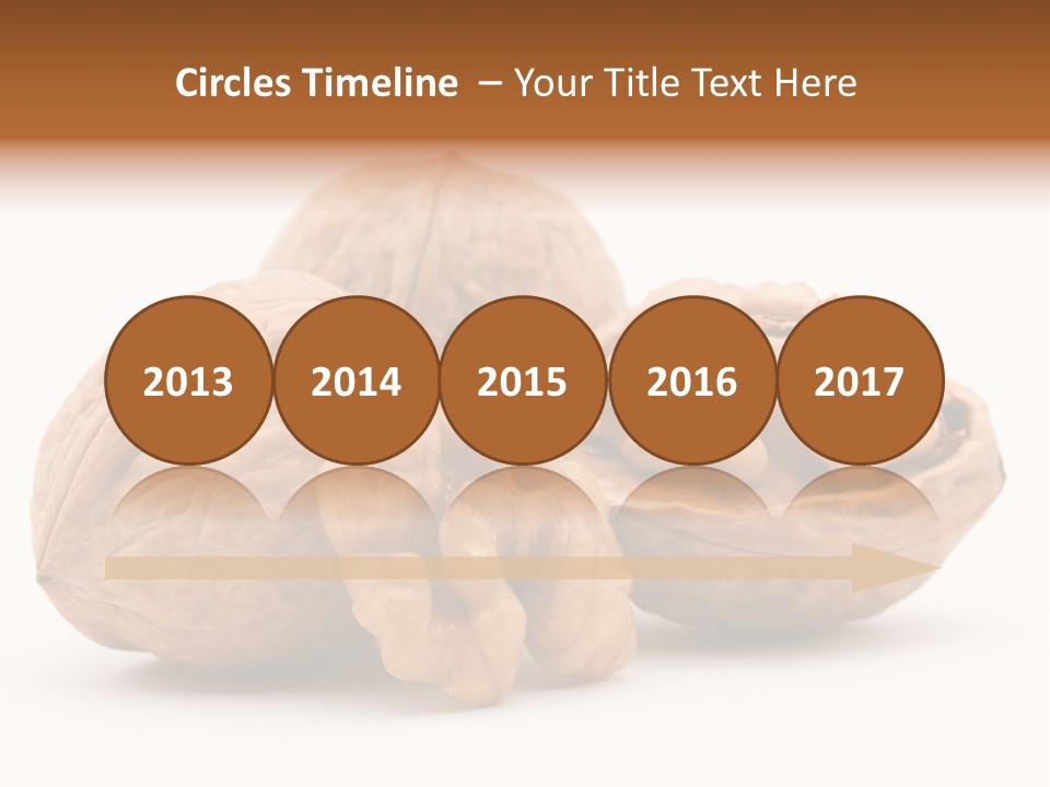 Nutty Seasonal Brain PowerPoint Template