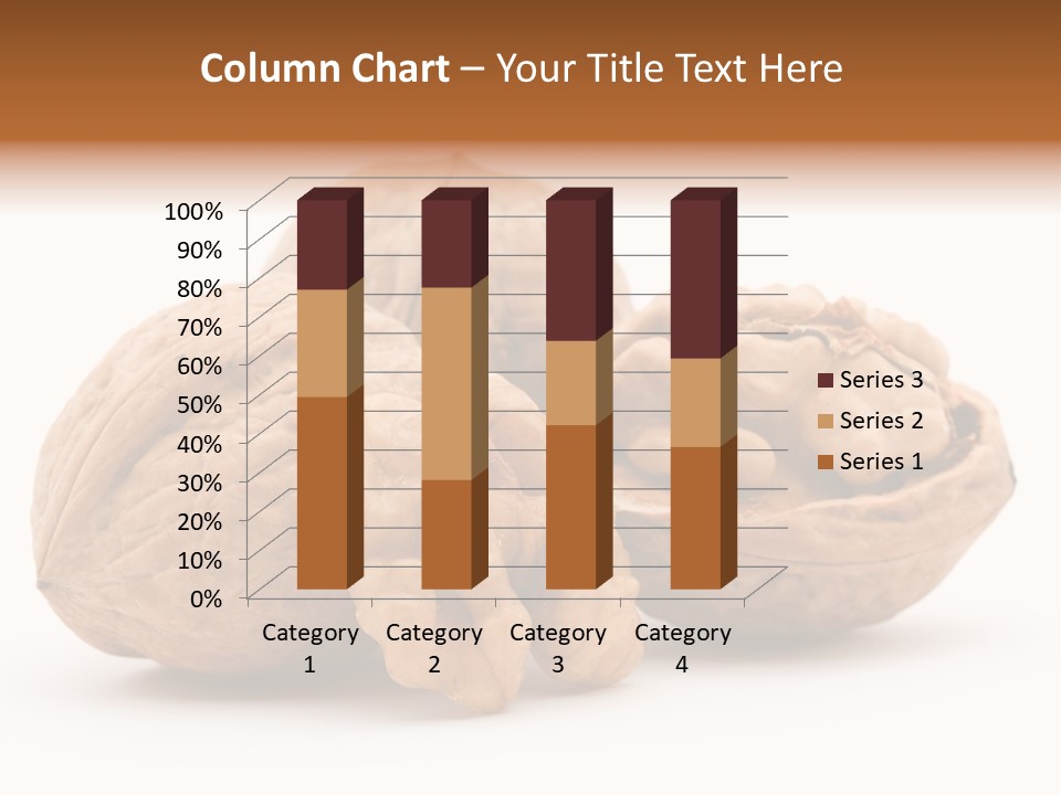 Nutty Seasonal Brain PowerPoint Template