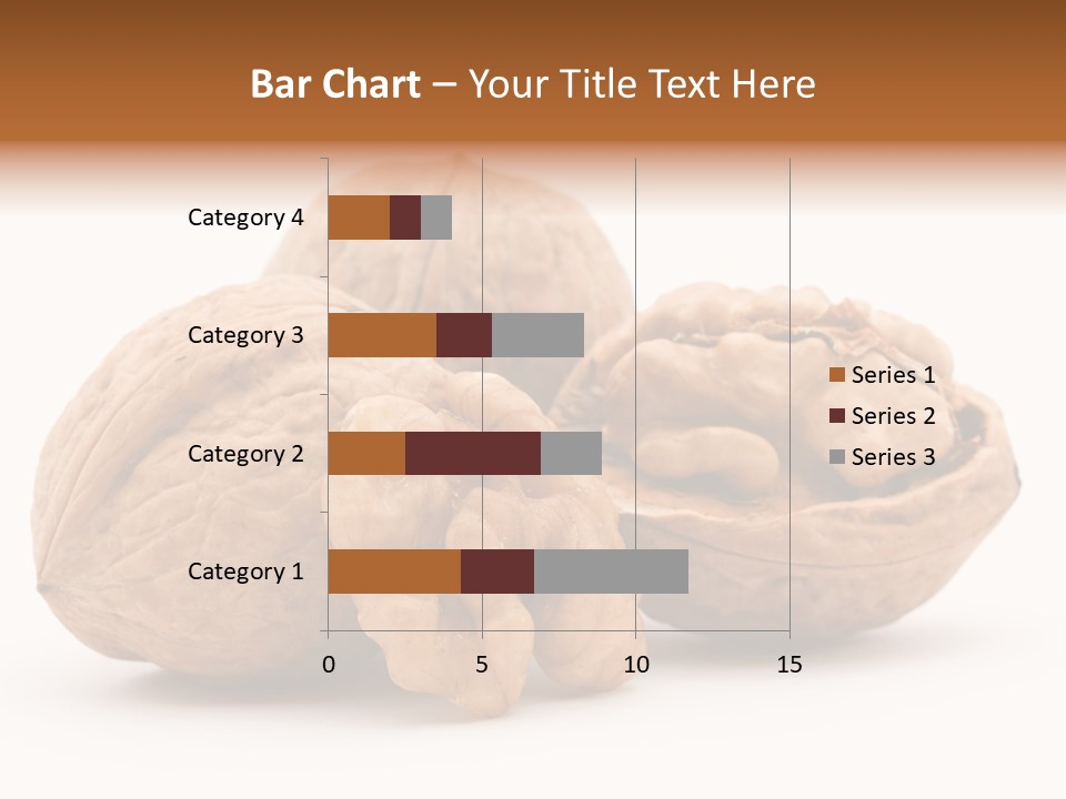 Nutty Seasonal Brain PowerPoint Template